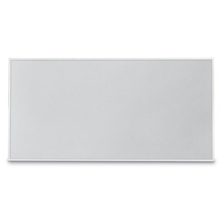 United Visual Products Corkboard, Gold, Rubber, 2 Door, 48x36" UV303-GOLD-RUBBER
